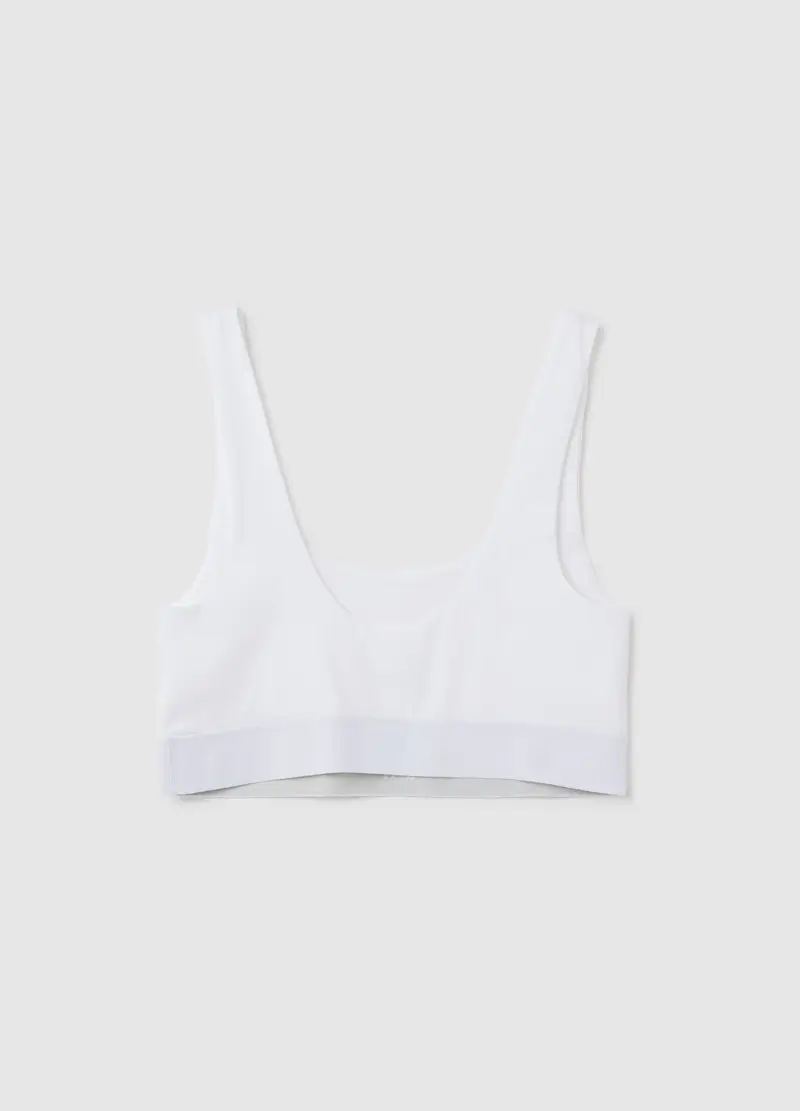 0000 Bralette Donna Bianco 992312 miniatura 3