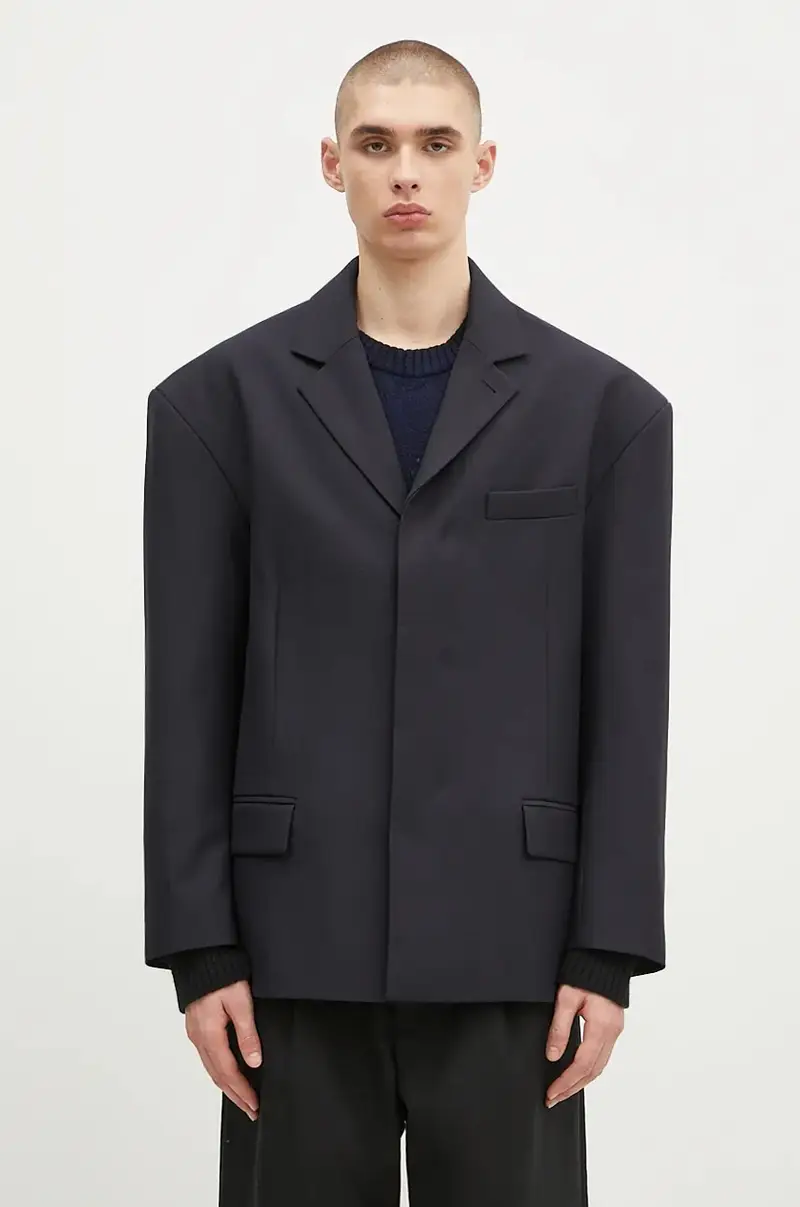 blazer con aggiunta di lana Orion Suit Jacket colore blu navy F24-MRW-2001-300