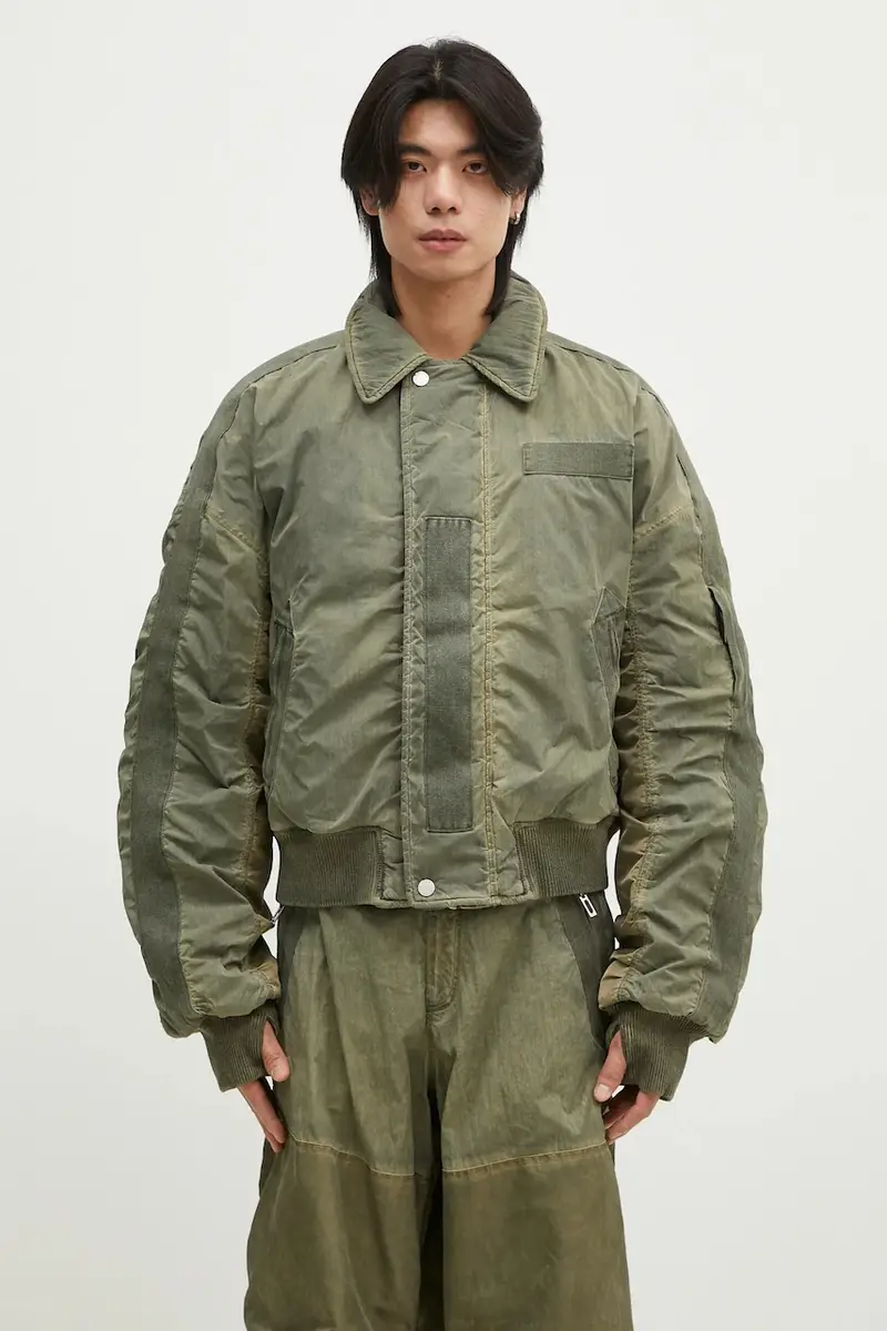 giacca bomber 'Clay' Utility Bomber uomo colore verde F24-URW-1903-450