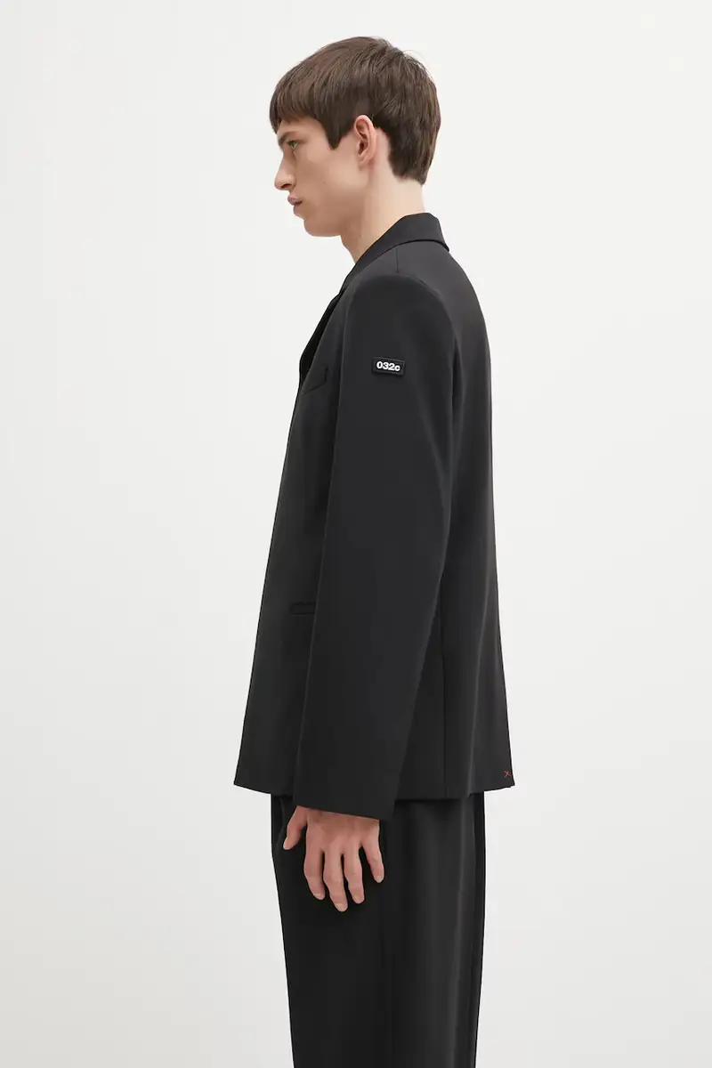 giacca con lana Suit colore nero F25.MRW.2001.000 miniatura 2