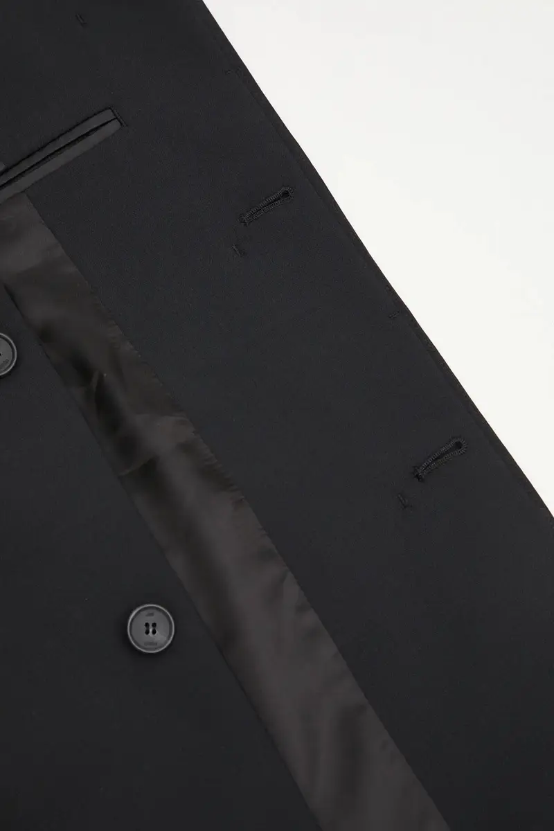 giacca con lana Suit colore nero F25.MRW.2001.000 miniatura 5