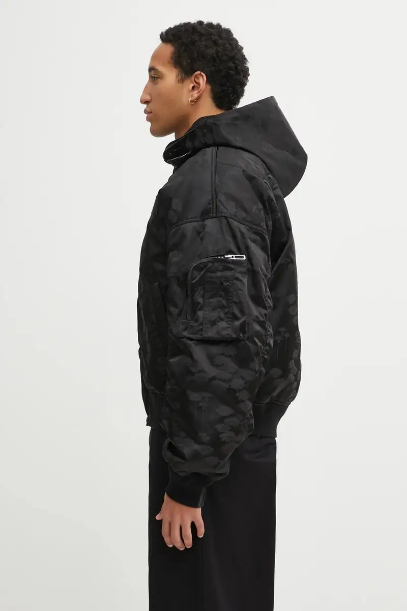 giacca 'Melting Daisies' colore nero F25.URW.1902.000 miniatura 2