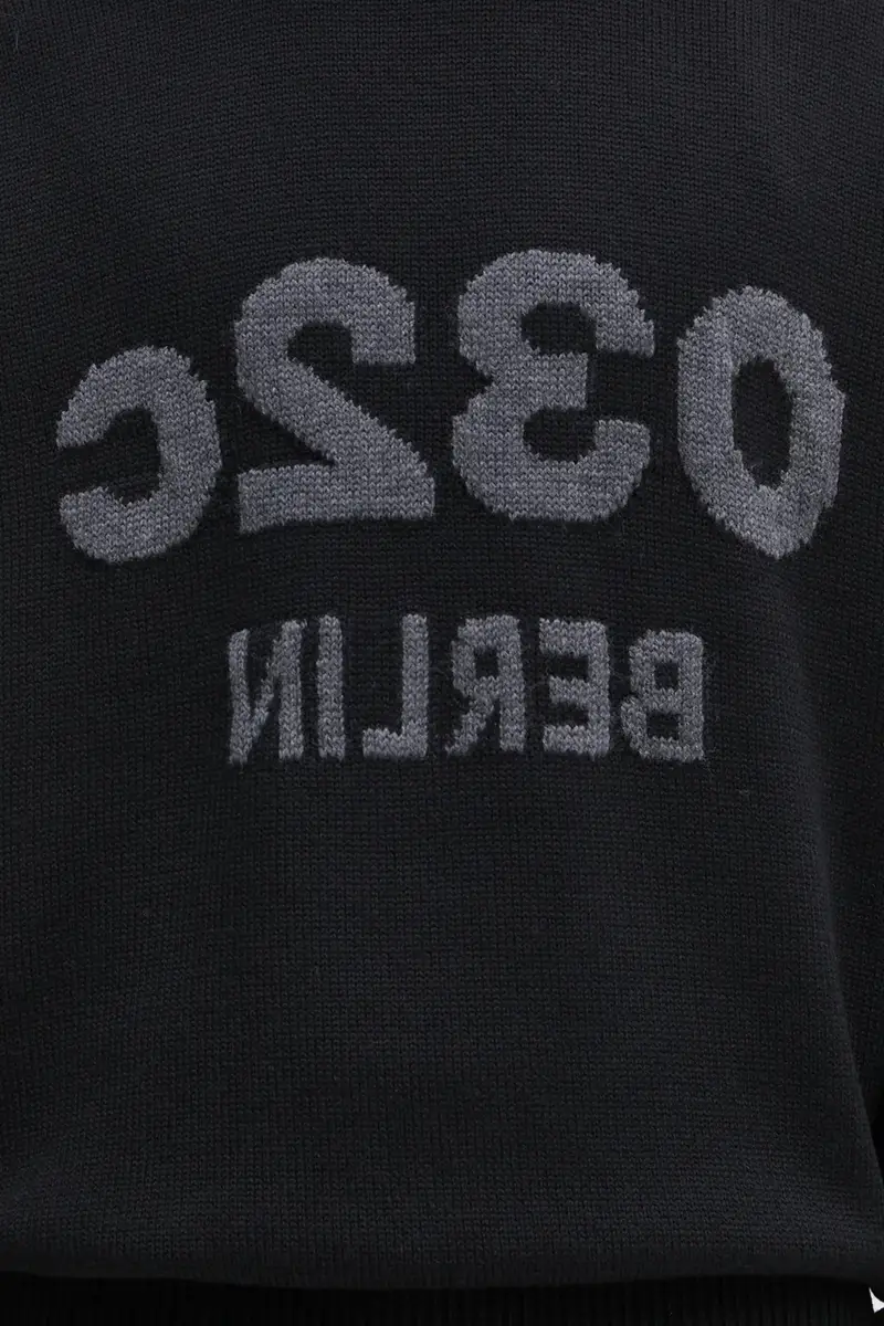 maglione in lana 'Selfie' uomo colore nero F25.URK.1511.000 miniatura 4