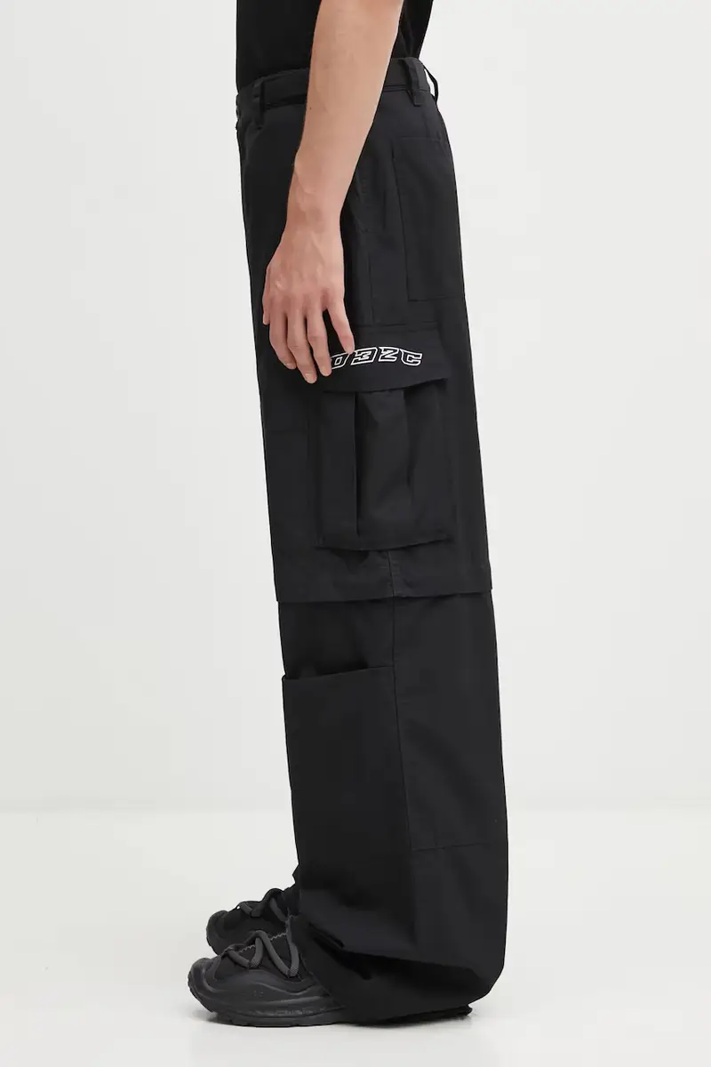 pantaloni in cotone 'Double-Edged Sword' uomo colore nero F25.URW.1001.000 miniatura 2