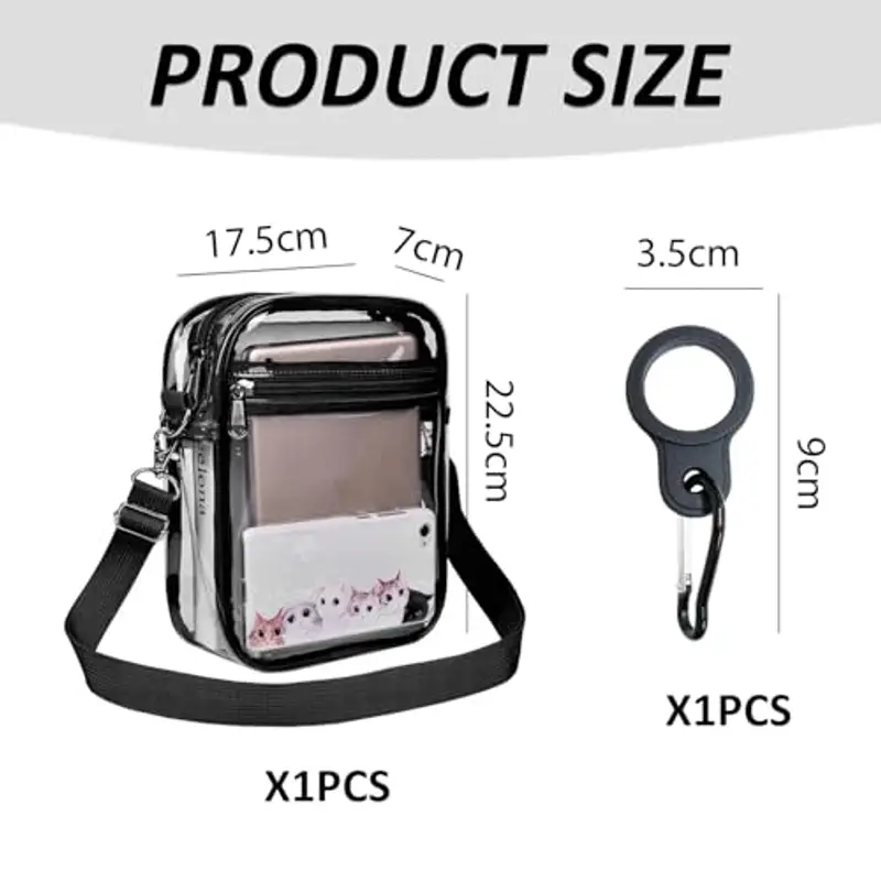 ZGDEIWGF Portamonete Nero 816705 miniatura 2