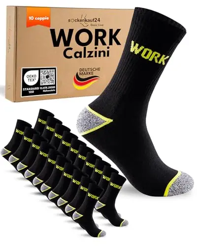 Sockenkauf24 Calze Uomo Nero 3361839