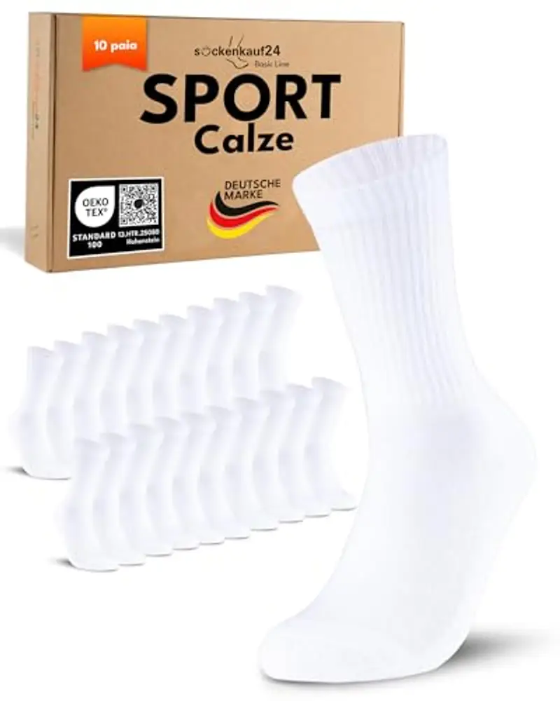 Sockenkauf24 Calze Uomo Nero 2455936