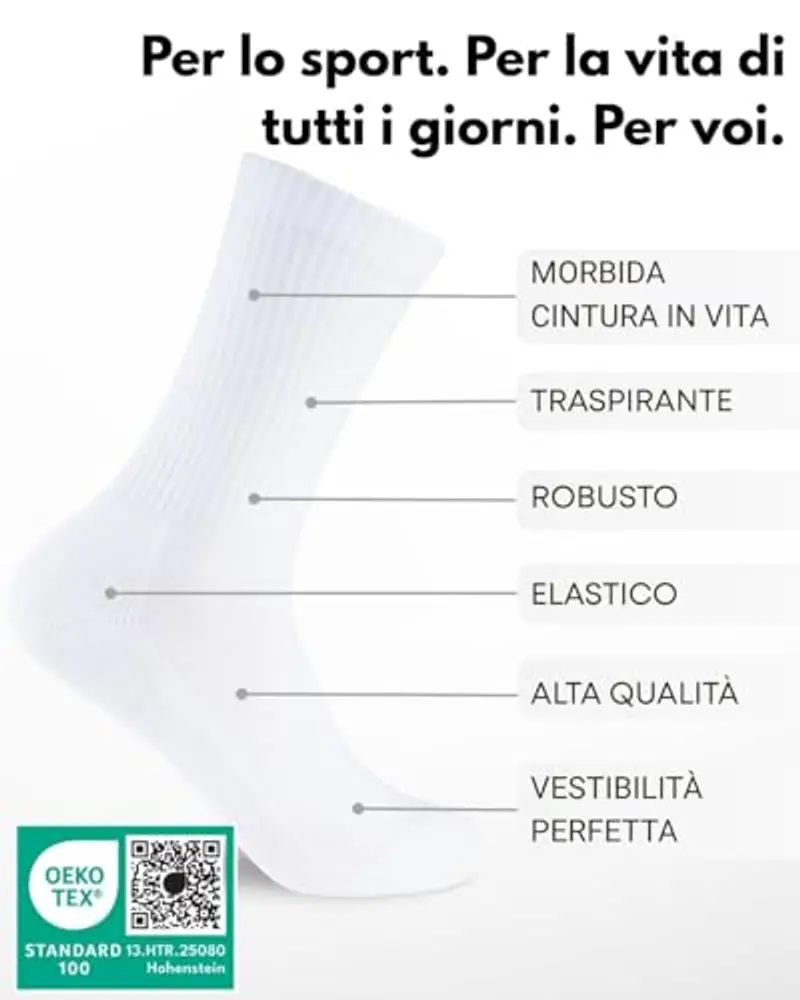 Sockenkauf24 Calze Uomo Nero 2455936 miniatura 3