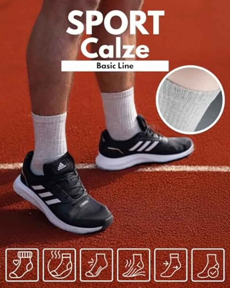 Sockenkauf24 Calze Uomo Nero 2455937 miniatura 2