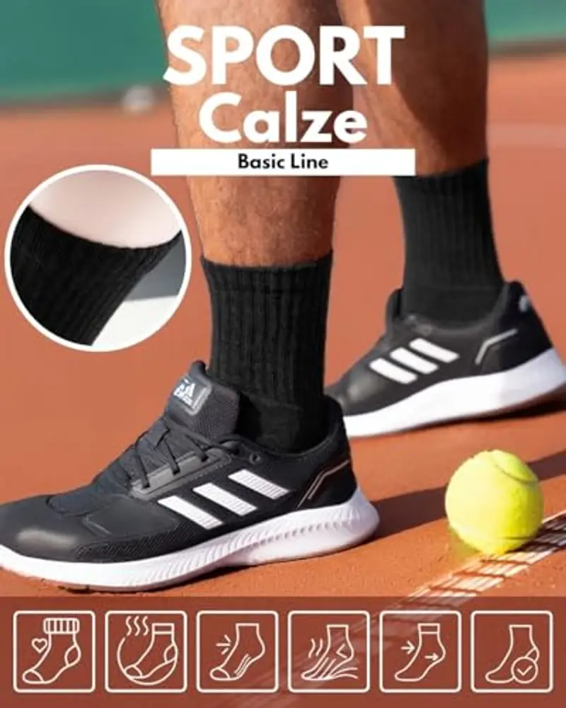 Sockenkauf24 Calze Uomo Nero 2455935 miniatura 2