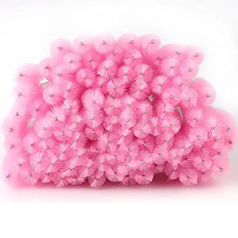 100 Pezzi Scovolini Mascara Monouso, Scovolino Ciglia con Manico in Cristallo Scovolini Ciglia, Pettine Ciglia miniatura 3