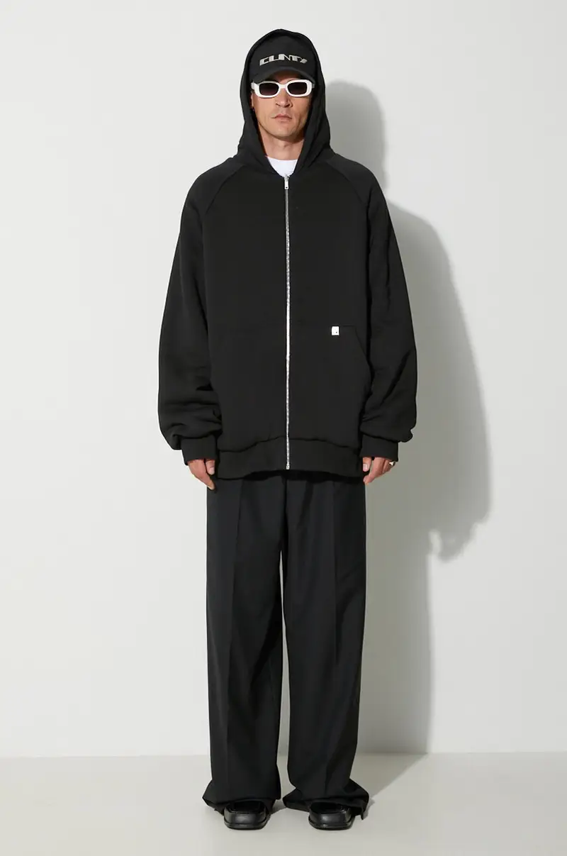 felpa reversibile uomo Nero miniatura 2