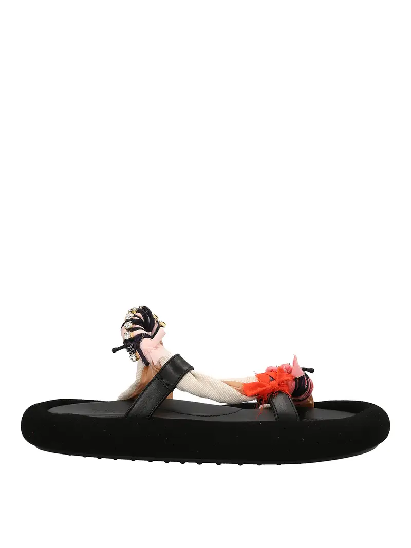 sandali dello zodiaco Nero