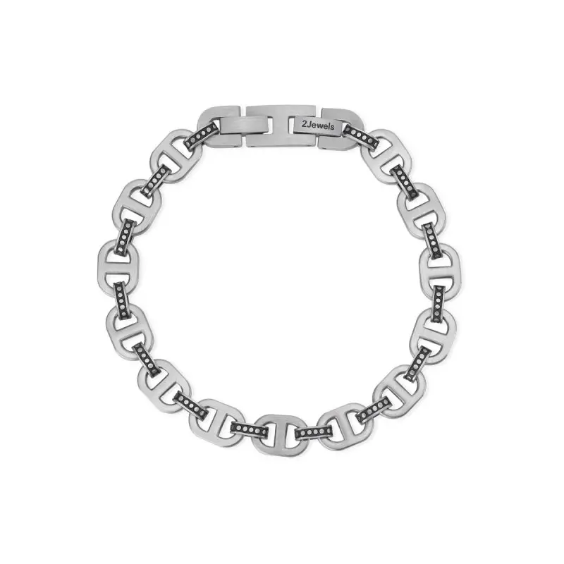 Bracciale In Acciaio 316L - 232256 - 2 Jewels