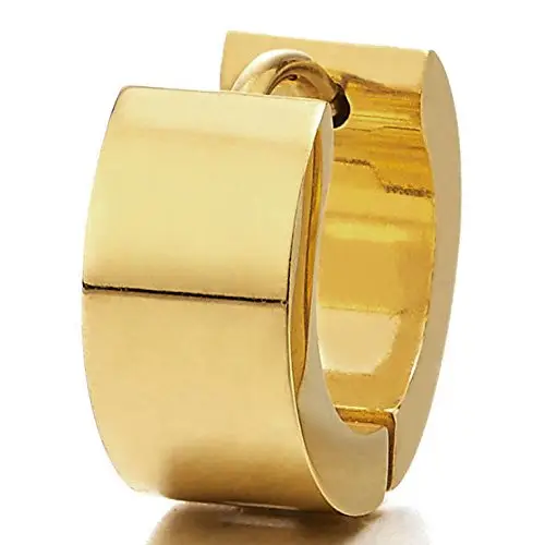 COOLSTEELANDBEYOND Orecchini Uomo Oro 3169270 miniatura 3