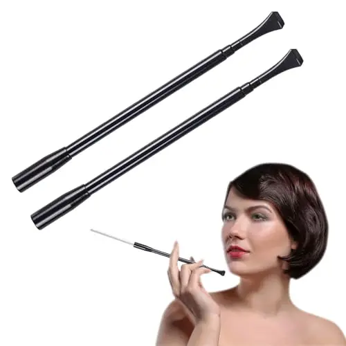 2 Pezzi Bocchino per Sigaretta, Bocchino Allungabile per Sigaretta, Portasigarette Lungo, Portasigarette lungo alla