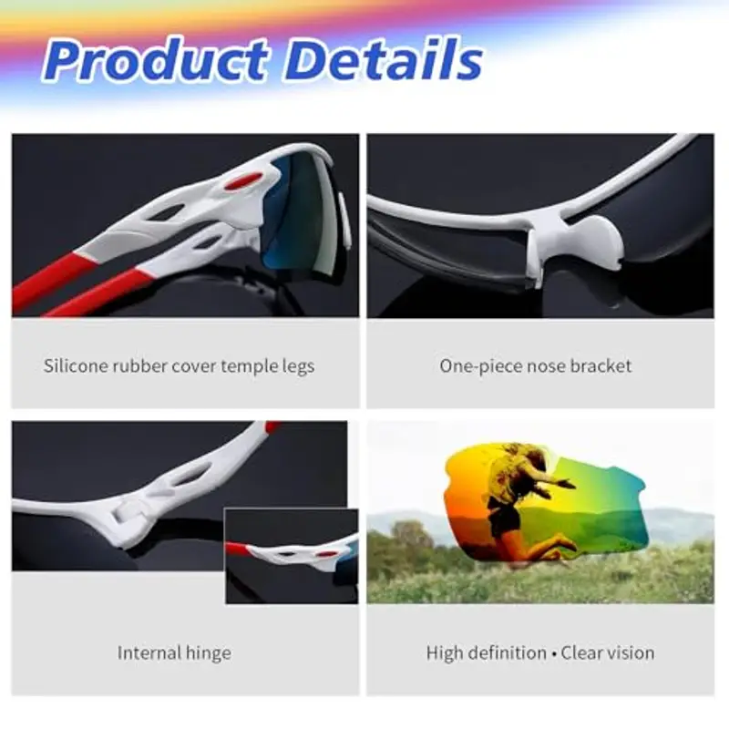 Atshld Occhiali sportivi Bambino Multicolore 940342 miniatura 3