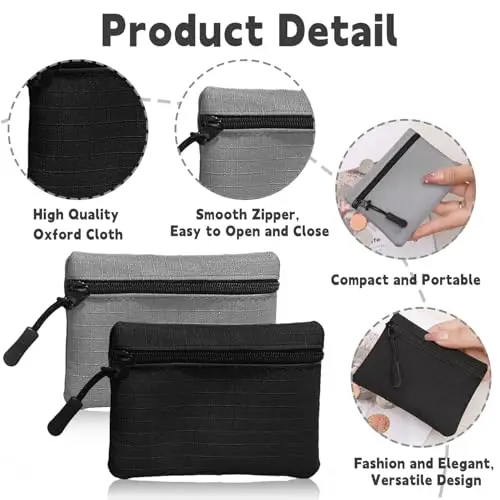 SUBTAVIK Portamonete Bambina Nero 2749631 miniatura 3