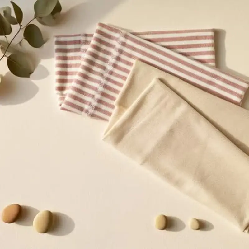 2 sciarpe scaldacollo per bambini in cotone, per autunno e inverno, sciarpa, collo caldo per ragazza e ragazzo (Ragazza D.) miniatura 2