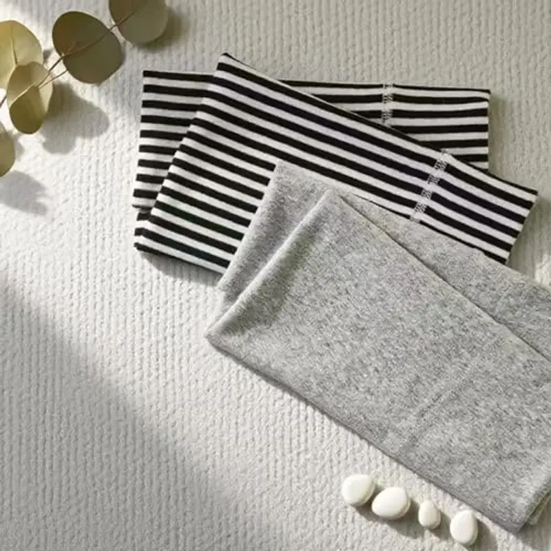 2 sciarpe scaldacollo per bambini in cotone, per autunno e inverno, sciarpa, collo caldo per ragazza e ragazzo (Ragazzo-E) miniatura 2