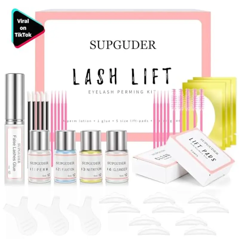2025 Kit Laminazione Ciglia, YIMEIR Kit Permanente per Ciglia, Ciglia Lifting Set, Lash Lift Kit, Kit per l'estensione delle Ciglia Professionale, Ideale per Salone miniatura 2