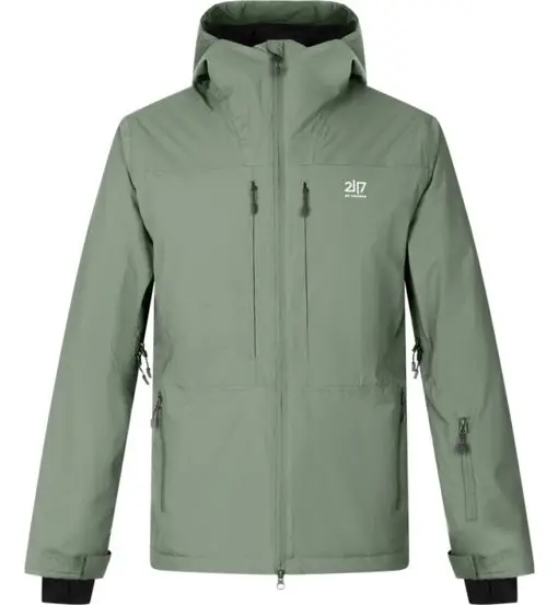 Nausta - giacca da sci - uomo Green