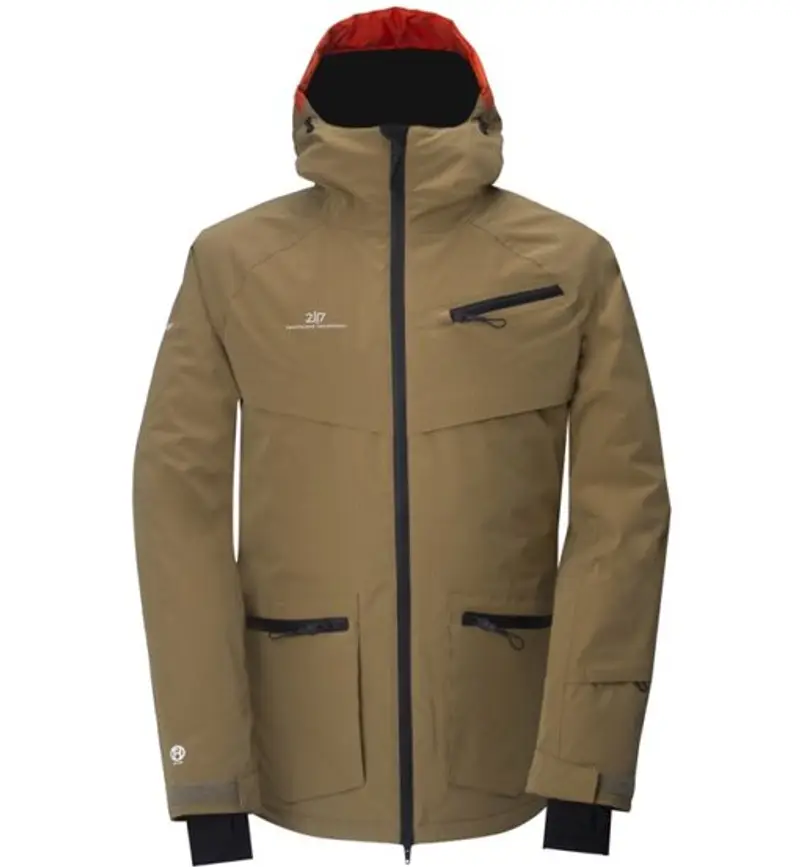 Nyhem M Light Padded - giacca da sci - uomo Brown