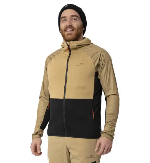 Vibo - felpa con cappuccio - uomo Light Brown