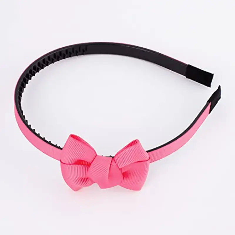 229-323-Cerchietto per capelli bimba con fiocco miniatura 3