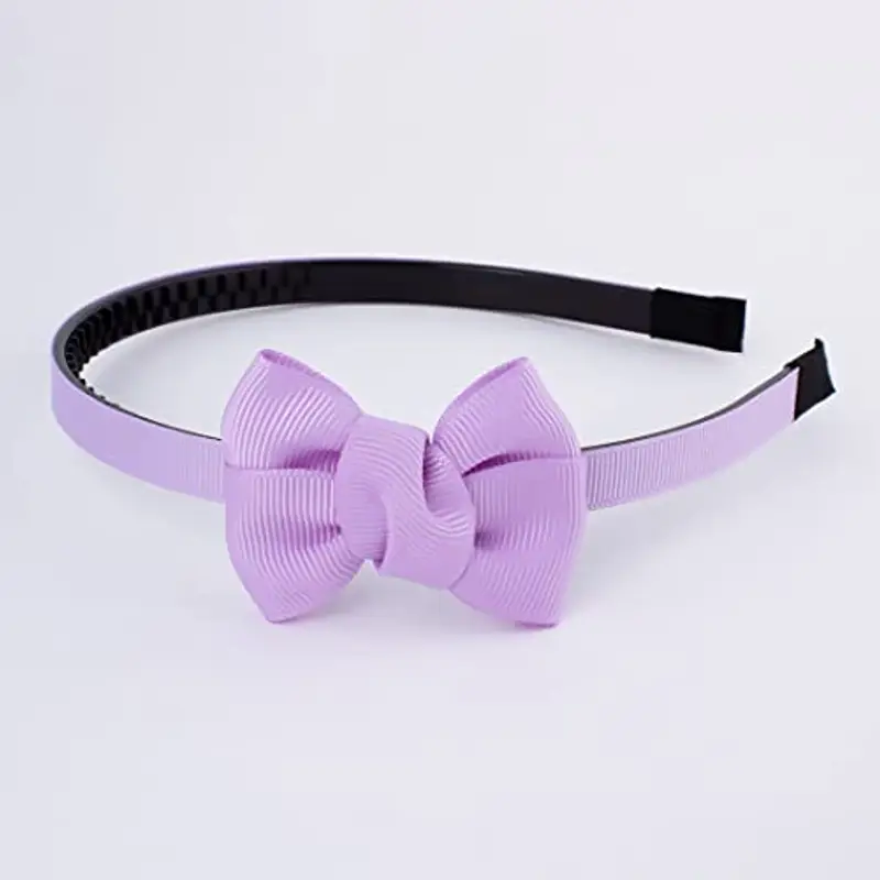 229-323-Cerchietto per capelli bimba con fiocco miniatura 3