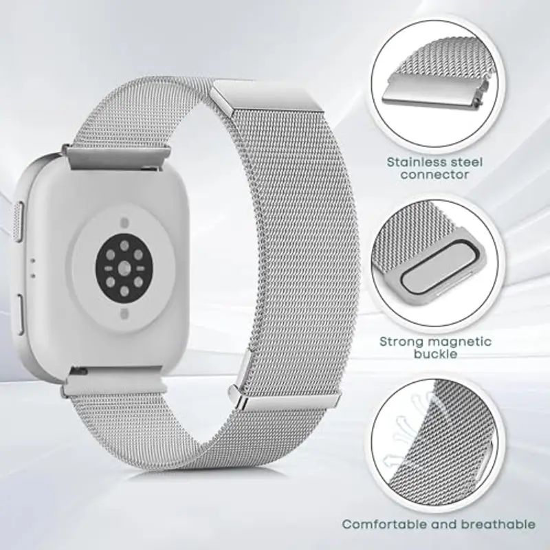 22mm Cinturino per Amazfit Balance/Amazfit Bip 6/Bip 5/Garmin Venu 3 2/Forerunner 255 265/Vivoactive 4 miniatura 3