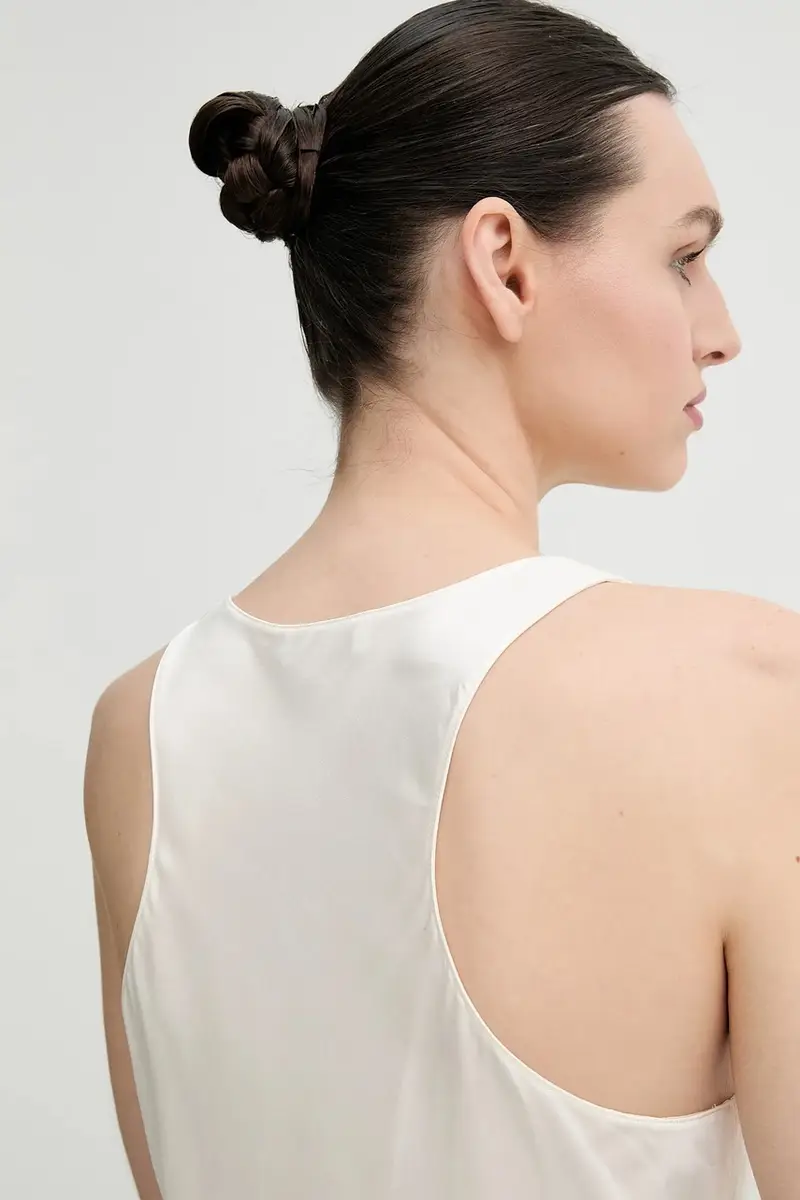 camicetta Amalia donna colore beige 2252137284 miniatura 5