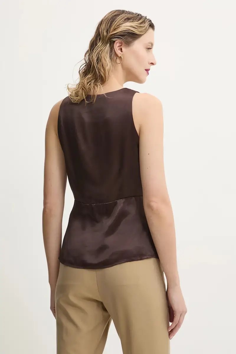 camicetta Valenci donna colore marrone 2252137287 miniatura 3