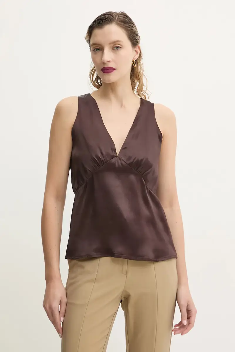 camicetta Valenci donna colore marrone 2252137287 miniatura 4