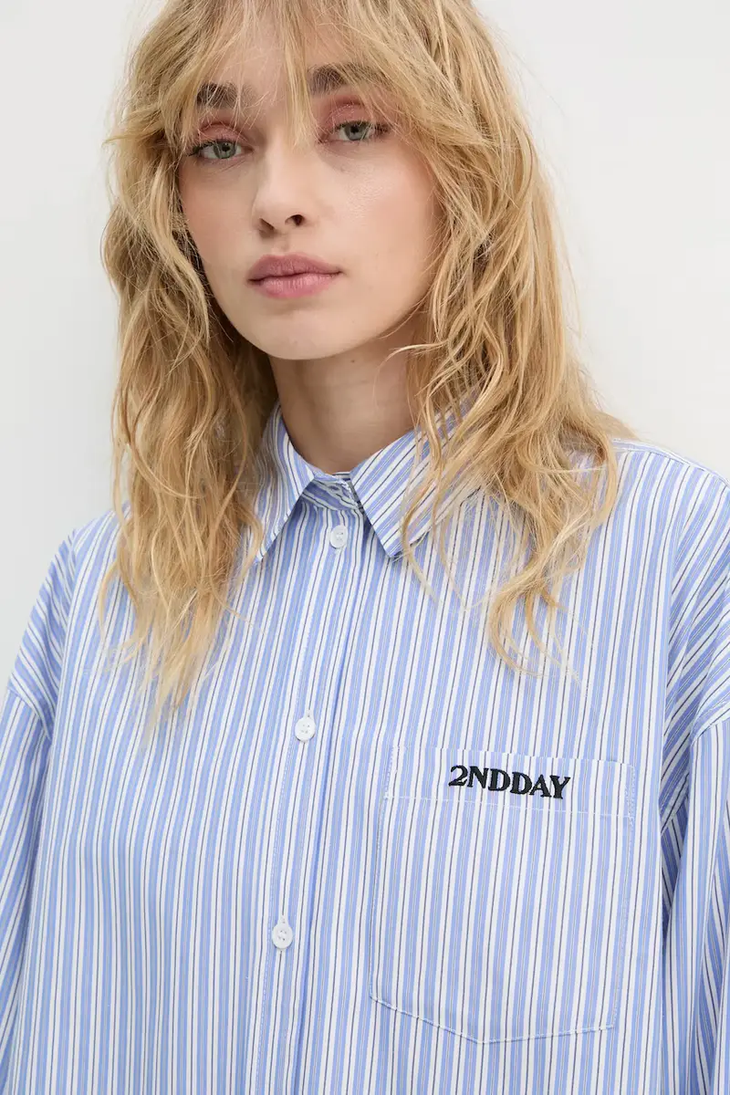 camicia Claras donna colore blu 2251131215 miniatura 4