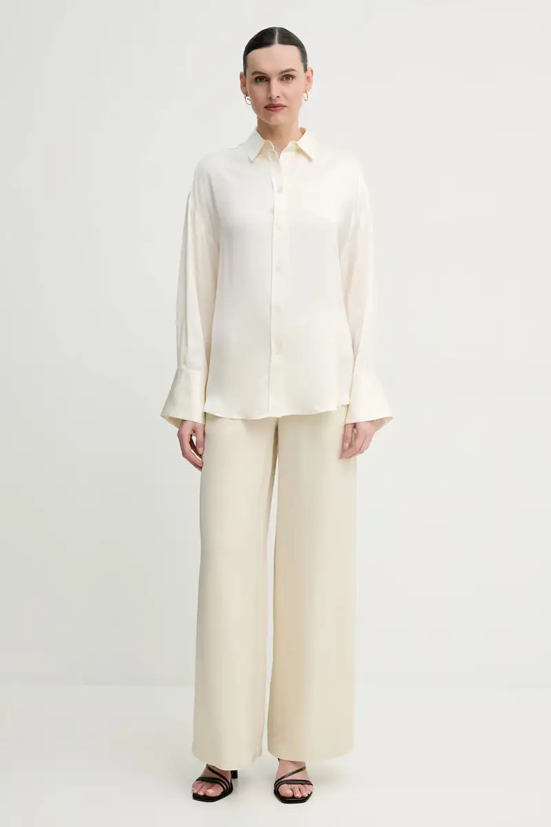 camicia Clarose donna colore beige 2252132215 miniatura 2