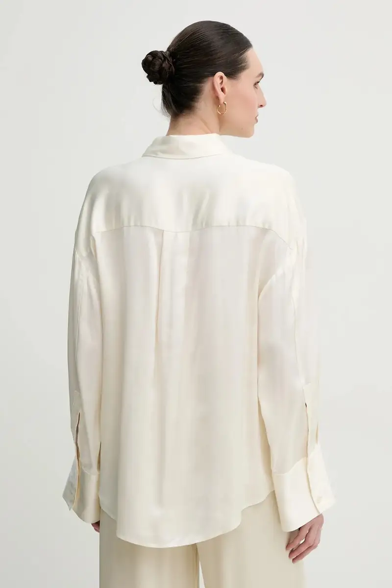 camicia Clarose donna colore beige 2252132215 miniatura 3