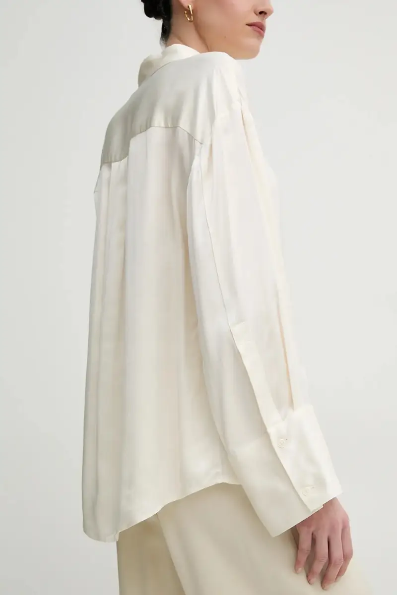 camicia Clarose donna colore beige 2252132215 miniatura 5