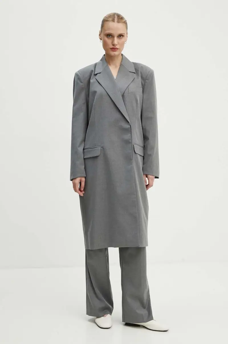 cappotto 2ND Toretto - Classic Tailori donna colore grigio 2244110169 miniatura 2