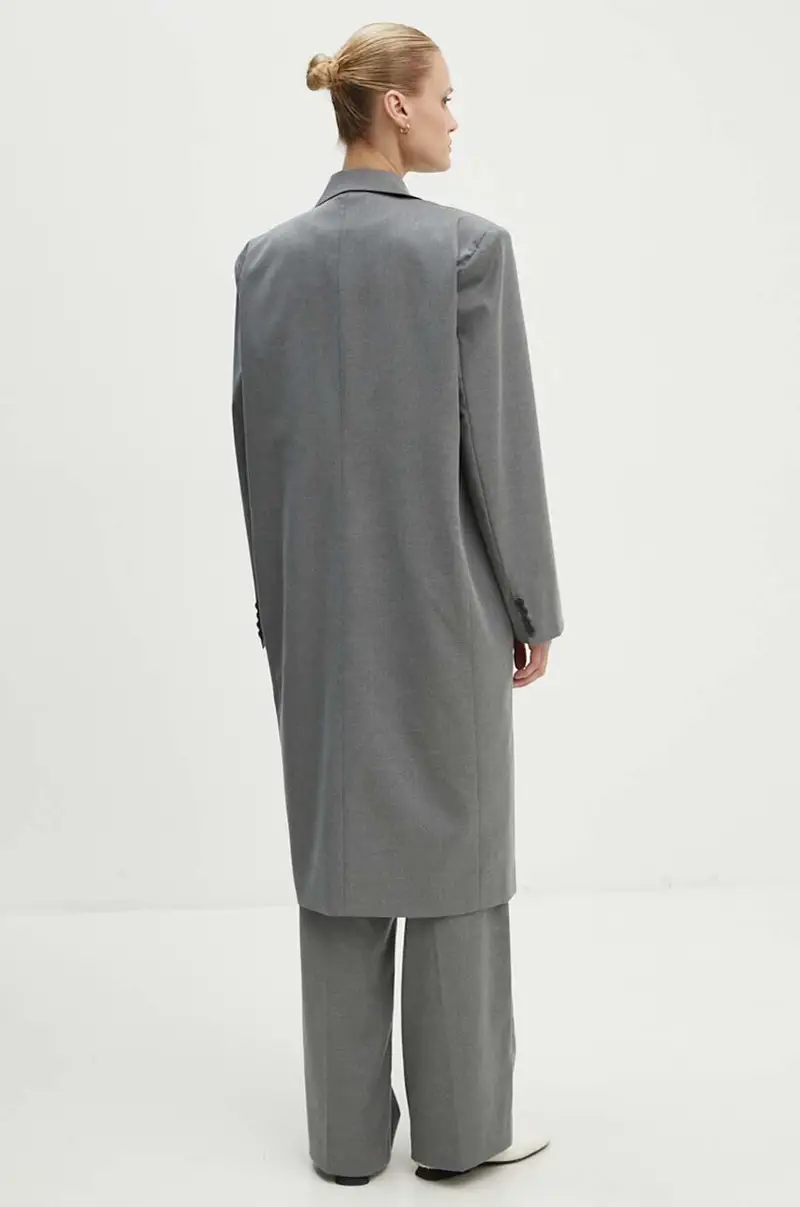 cappotto 2ND Toretto - Classic Tailori donna colore grigio 2244110169 miniatura 3