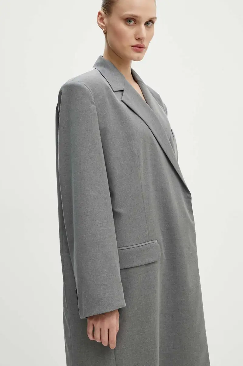 cappotto 2ND Toretto - Classic Tailori donna colore grigio 2244110169 miniatura 4