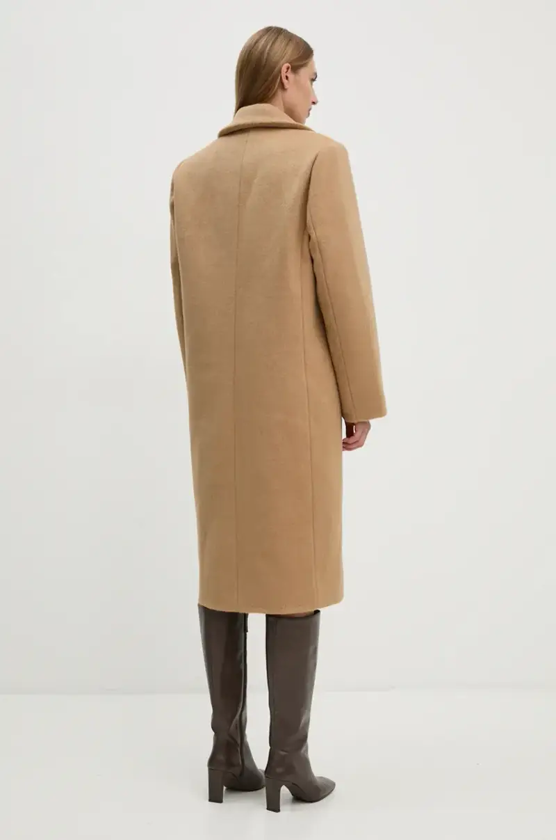 cappotto con aggiunta di lana Miguel colore beige 2245110123 miniatura 3