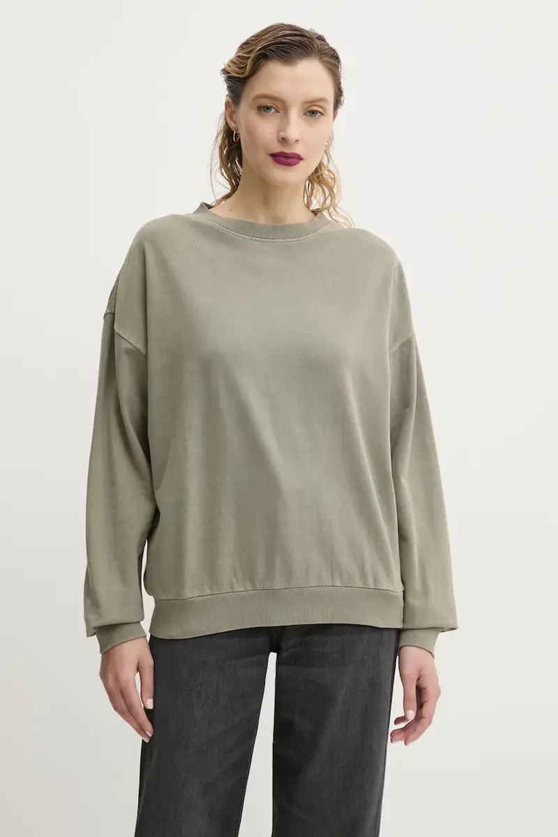 felpa in cotone Stewart donna colore verde 2252245330