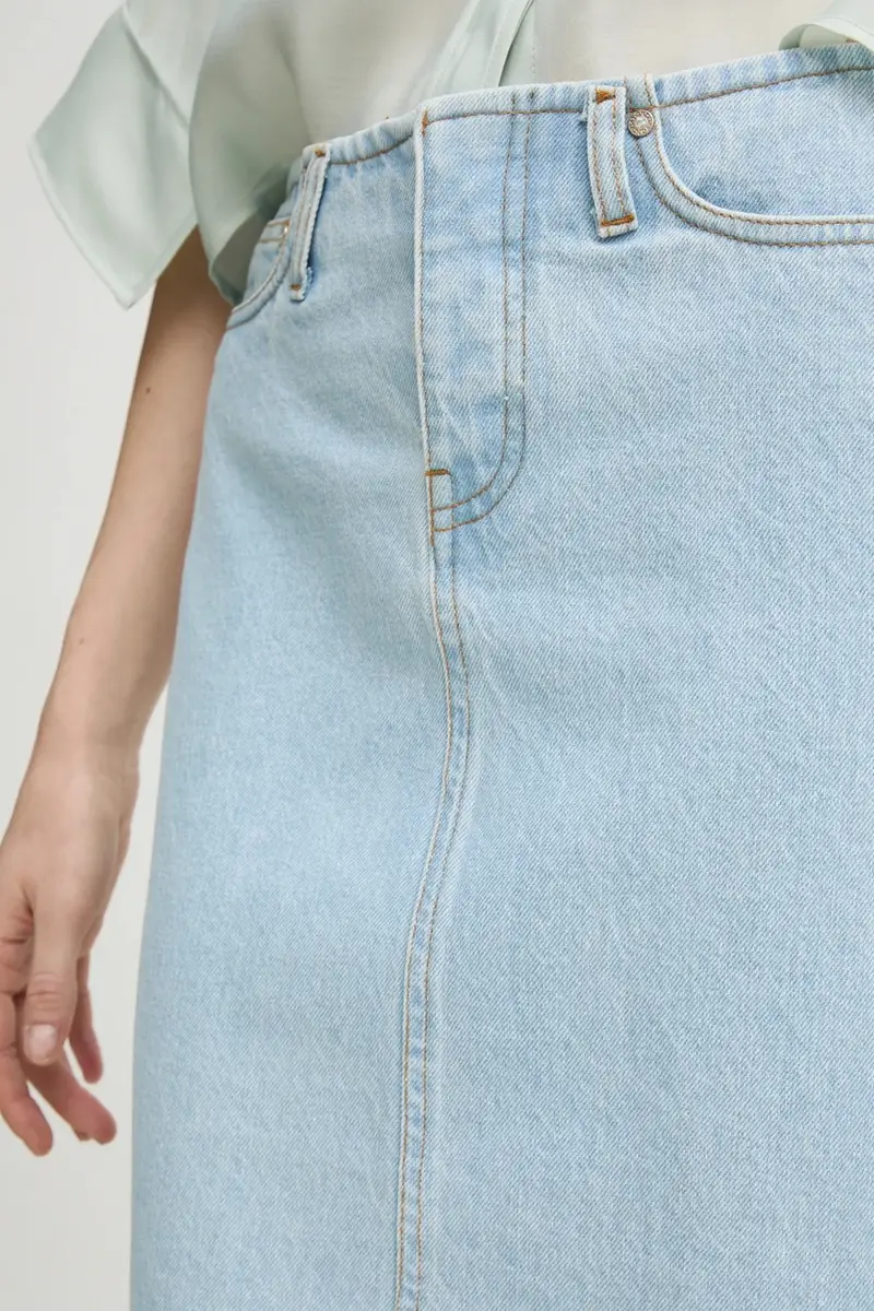 gonna di jeans Donatello colore blu 2251729964 miniatura 4