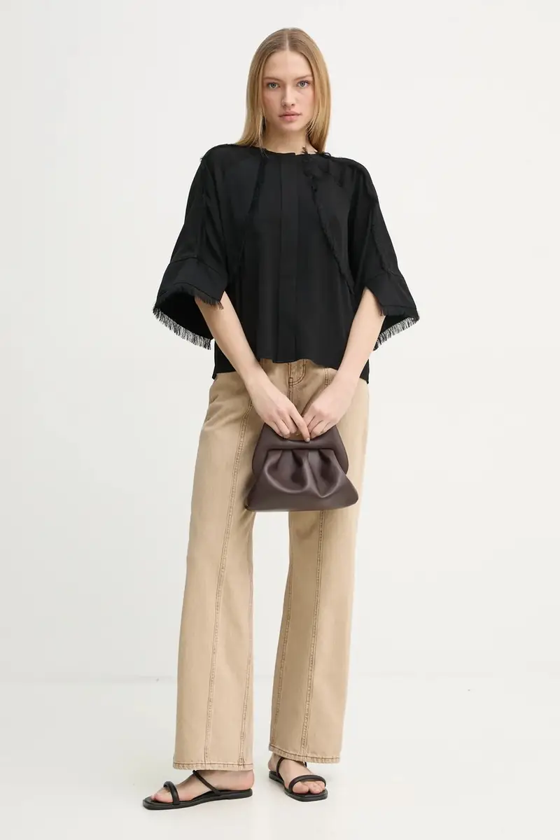 2NDDAY Jeans Donna Beige 3569700 miniatura 2