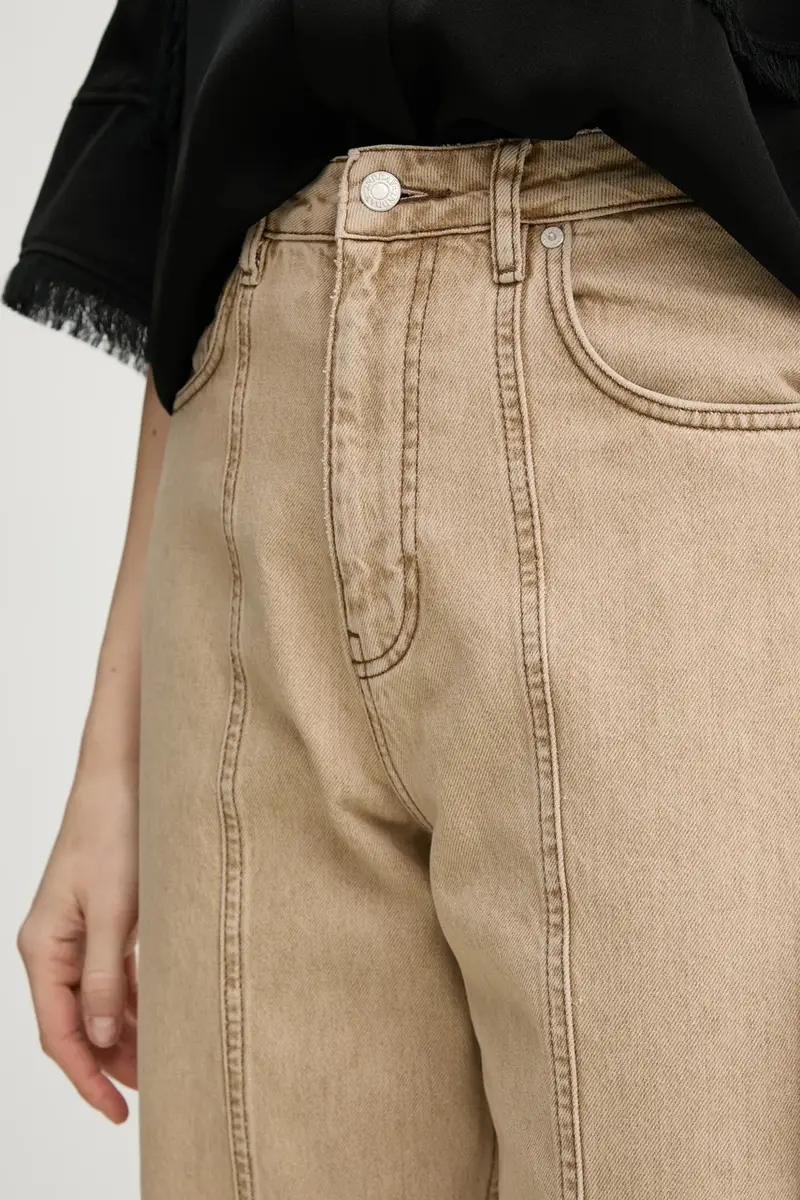 2NDDAY Jeans Donna Beige 3569700 miniatura 4