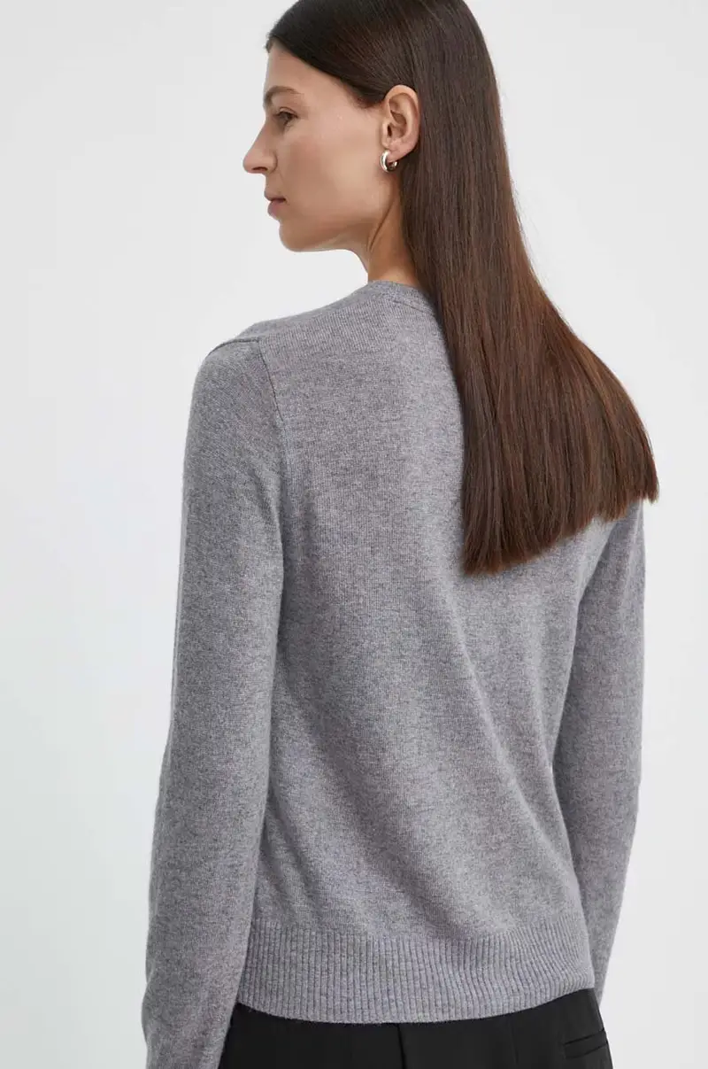 kardigan con aggiunta di lana 2ND Vinny TT - Soft Wool Blen colore grigio 2000341408 miniatura 3