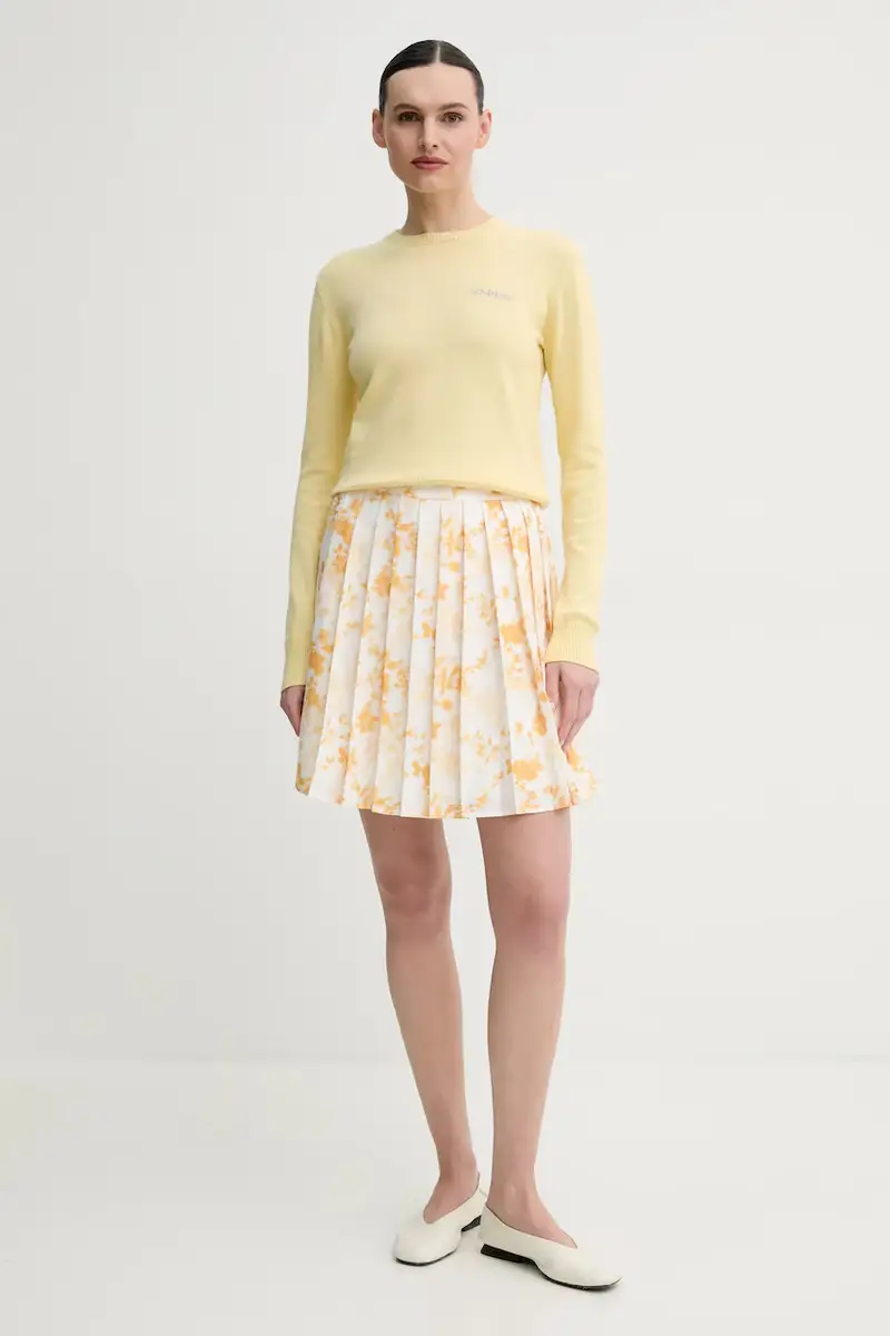 maglione in misto lana Lance donna colore giallo 2252340408 miniatura 2