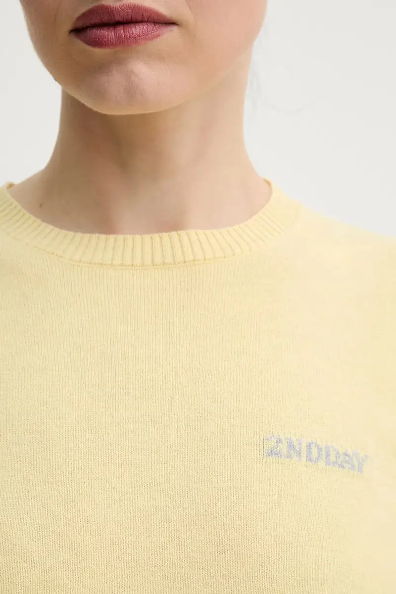 maglione in misto lana Lance donna colore giallo 2252340408 miniatura 5