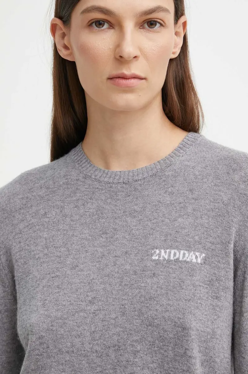 maglione in misto lana Lance donna colore grigio 2000340408 miniatura 4